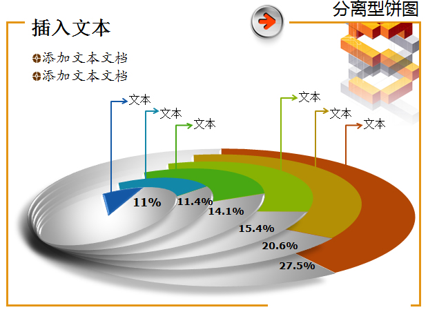 分离型PPT饼图图表牛品源码-源码下载-源码社区-zblog主题插件-PHP源码-三合一源码-直播源码-短视频源码-APP源码-即时通讯-源码-交友源码牛品源码网