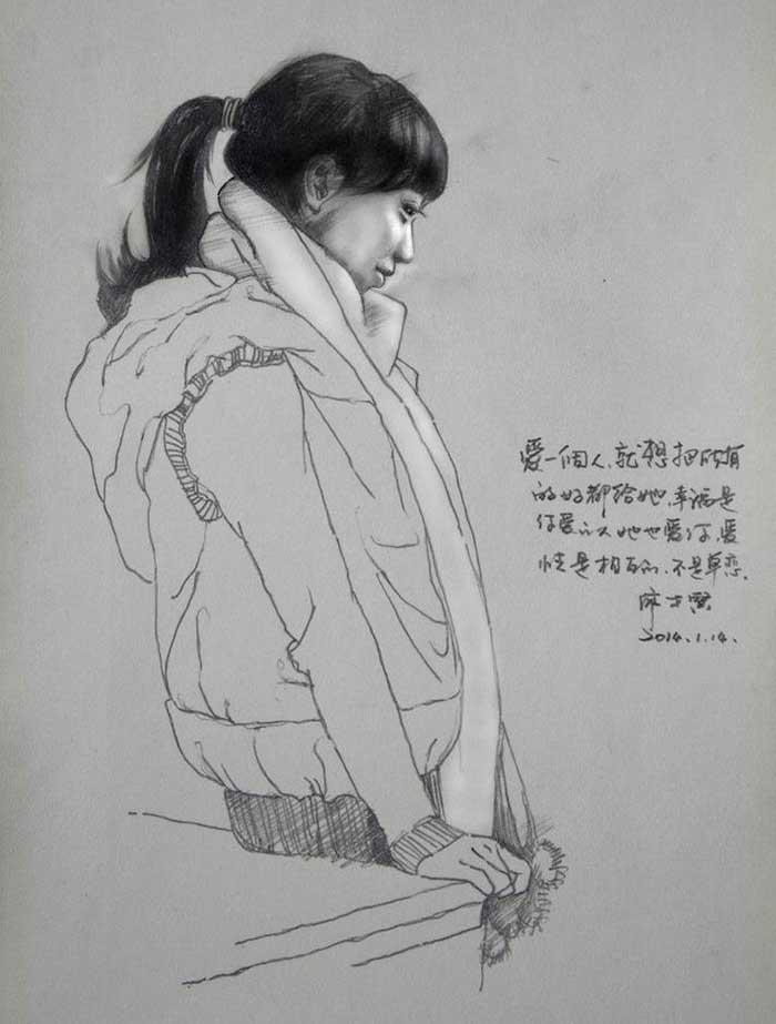 女生侧面速写图片牛品源码-源码下载-源码社区-zblog主题插件-PHP源码-三合一源码-直播源码-短视频源码-APP源码-即时通讯-源码-交友源码牛品源码网