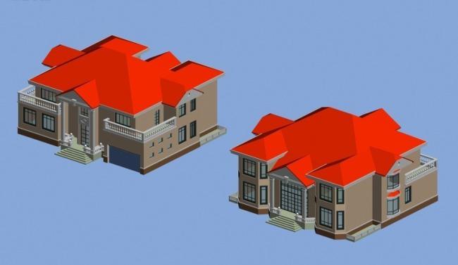 红瓦的欧式别墅3D模型牛品源码-源码下载-源码社区-zblog主题插件-PHP源码-三合一源码-直播源码-短视频源码-APP源码-即时通讯-源码-交友源码牛品源码网