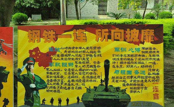 新兵军训黑板报设计图片牛品源码-源码下载-源码社区-zblog主题插件-PHP源码-三合一源码-直播源码-短视频源码-APP源码-即时通讯-源码-交友源码牛品源码网
