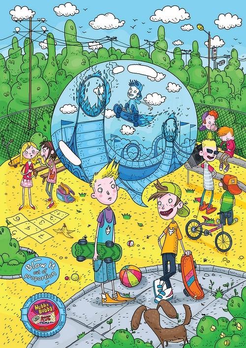 当插画遇上广告—精彩卡通手绘风格广告欣赏牛品源码-源码下载-源码社区-zblog主题插件-PHP源码-三合一源码-直播源码-短视频源码-APP源码-即时通讯-源码-交友源码牛品源码网