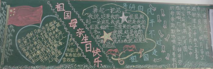 国庆节黑板报设计图片牛品源码-源码下载-源码社区-zblog主题插件-PHP源码-三合一源码-直播源码-短视频源码-APP源码-即时通讯-源码-交友源码牛品源码网