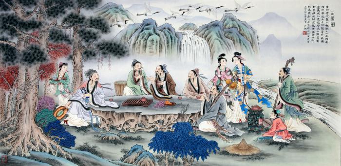 工笔人物品茗图牛品源码-源码下载-源码社区-zblog主题插件-PHP源码-三合一源码-直播源码-短视频源码-APP源码-即时通讯-源码-交友源码牛品源码网