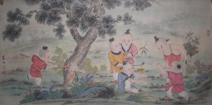 工笔画戏婴图片牛品源码-源码下载-源码社区-zblog主题插件-PHP源码-三合一源码-直播源码-短视频源码-APP源码-即时通讯-源码-交友源码牛品源码网