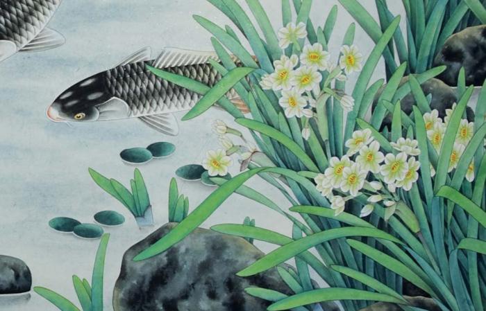 唯美国画水仙花图片牛品源码-源码下载-源码社区-zblog主题插件-PHP源码-三合一源码-直播源码-短视频源码-APP源码-即时通讯-源码-交友源码牛品源码网