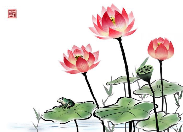 荷花水墨画高清图片牛品源码-源码下载-源码社区-zblog主题插件-PHP源码-三合一源码-直播源码-短视频源码-APP源码-即时通讯-源码-交友源码牛品源码网