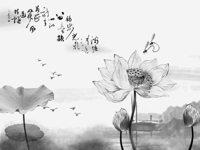 荷花水墨画图片牛品源码-源码下载-源码社区-zblog主题插件-PHP源码-三合一源码-直播源码-短视频源码-APP源码-即时通讯-源码-交友源码牛品源码网