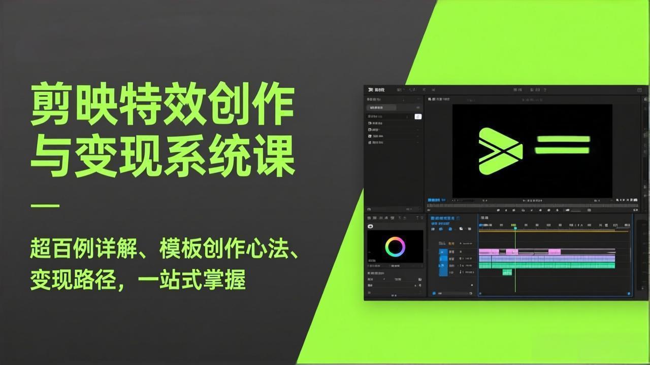 剪映特效创作与变现系统课,超百例详解、模板创作心法、变现路径,一站式掌握牛品源码-源码下载-源码社区-zblog主题插件-PHP源码-三合一源码-直播源码-短视频源码-APP源码-即时通讯-源码-交友源码牛品源码