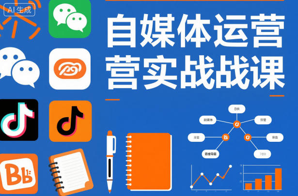 自媒体运营实战课，掌握一套系统的自媒体运营底层方法论，成为优秀的内容创作者牛品源码-源码下载-源码社区-zblog主题插件-PHP源码-三合一源码-直播源码-短视频源码-APP源码-即时通讯-源码-交友源码牛品源码