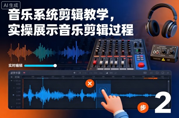 音乐系统剪辑教学,实操展示音乐剪辑过程牛品源码-源码下载-源码社区-zblog主题插件-PHP源码-三合一源码-直播源码-短视频源码-APP源码-即时通讯-源码-交友源码牛品源码