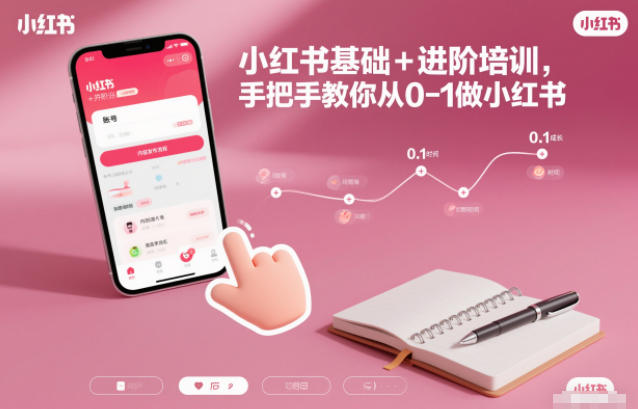 小红书基础+进阶培训,手把手教你从0-1做小红书牛品源码-源码下载-源码社区-zblog主题插件-PHP源码-三合一源码-直播源码-短视频源码-APP源码-即时通讯-源码-交友源码牛品源码
