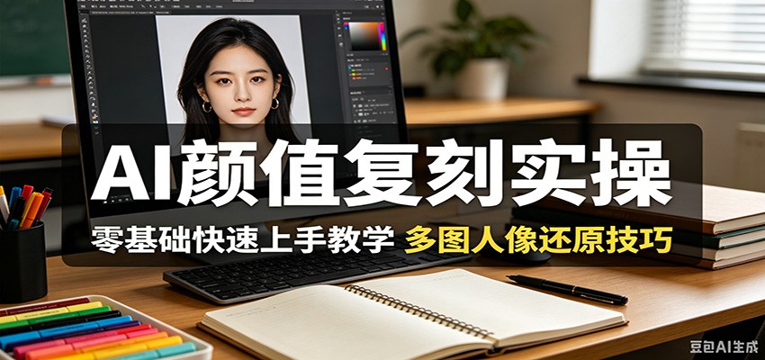 AI颜值复刻实操,零基础快速上手教学,多图人像还原技巧牛品源码-源码下载-源码社区-zblog主题插件-PHP源码-三合一源码-直播源码-短视频源码-APP源码-即时通讯-源码-交友源码牛品源码