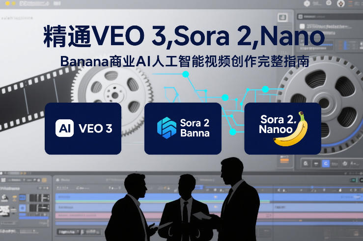 精通VEO 3，Sora 2，Nano Banana商业AI人工智能视频创作完整指南牛品源码-源码下载-源码社区-zblog主题插件-PHP源码-三合一源码-直播源码-短视频源码-APP源码-即时通讯-源码-交友源码牛品源码
