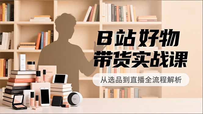 B站好物带货实战课，账号定位、选品拍摄、运营变现，全流程教学，实现UP主月入过万牛品源码-源码下载-源码社区-zblog主题插件-PHP源码-三合一源码-直播源码-短视频源码-APP源码-即时通讯-源码-交友源码牛品源码