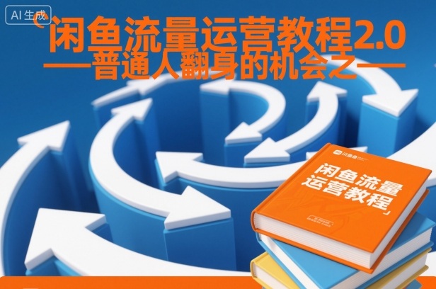 闲鱼流量运营教程2.0——普通人翻身的机会之一牛品源码-源码下载-源码社区-zblog主题插件-PHP源码-三合一源码-直播源码-短视频源码-APP源码-即时通讯-源码-交友源码牛品源码
