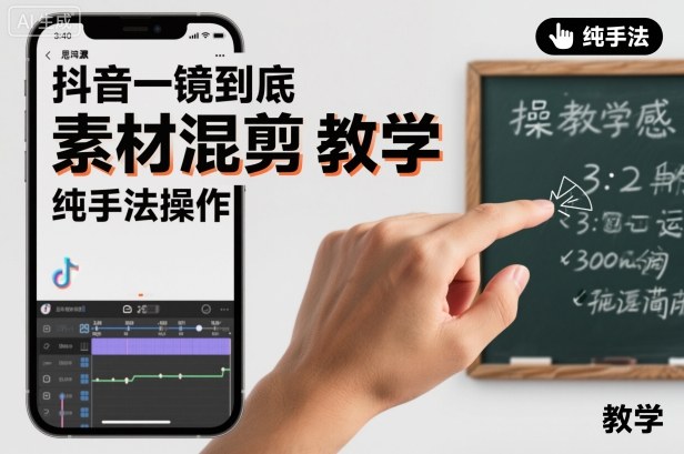 抖音一镜到底素材混剪教学,纯手法操作牛品源码-源码下载-源码社区-zblog主题插件-PHP源码-三合一源码-直播源码-短视频源码-APP源码-即时通讯-源码-交友源码牛品源码