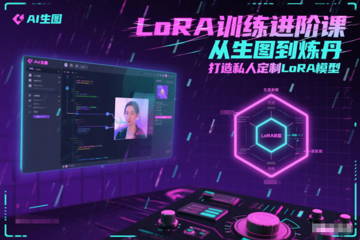 LoRA训练进阶课,从生图到炼丹,打造私人定制LoRA模型牛品源码-源码下载-源码社区-zblog主题插件-PHP源码-三合一源码-直播源码-短视频源码-APP源码-即时通讯-源码-交友源码牛品源码