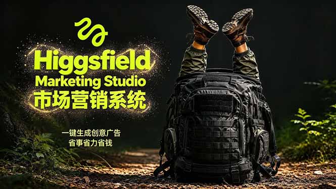 AI广告工作流实战：从脚本到画面用Higgsfield完成，商家也能做品牌视频，省万元成本！附提示词牛品源码-源码下载-源码社区-zblog主题插件-PHP源码-三合一源码-直播源码-短视频源码-APP源码-即时通讯-源码-交友源码牛品源码