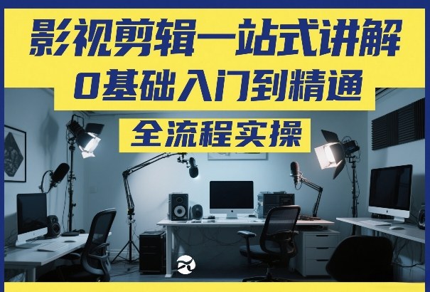 影视剪辑一站式讲解,0基础入门到精通,全流程实操牛品源码-源码下载-源码社区-zblog主题插件-PHP源码-三合一源码-直播源码-短视频源码-APP源码-即时通讯-源码-交友源码牛品源码