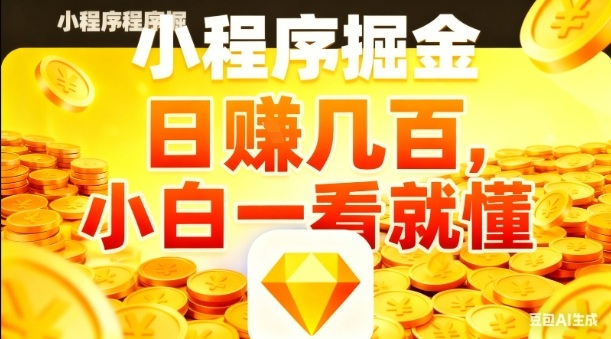 微信小程序掘金项目,日入几张,项目简单,小白一看就懂,5分钟就能学会上手操作【揭秘】牛品源码-源码下载-源码社区-zblog主题插件-PHP源码-三合一源码-直播源码-短视频源码-APP源码-即时通讯-源码-交友源码牛品源码