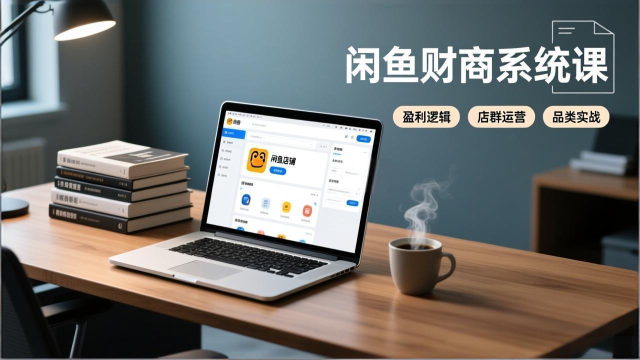 闲鱼财商系统课：从盈利逻辑、店群运营到品类实战，实现稳定月入过万牛品源码-源码下载-源码社区-zblog主题插件-PHP源码-三合一源码-直播源码-短视频源码-APP源码-即时通讯-源码-交友源码牛品源码