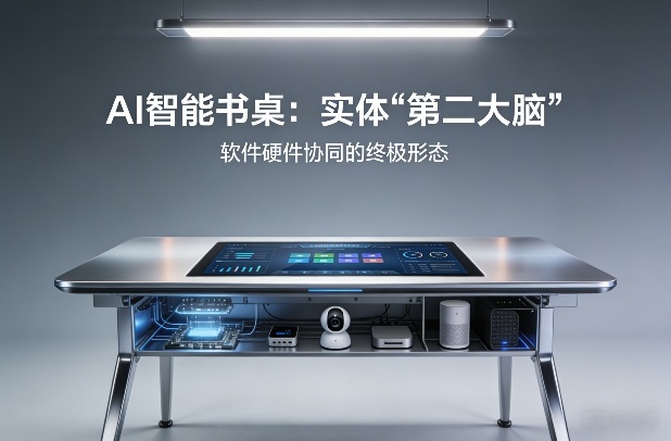 AI智能书桌搭建,构建你的实体“第二大脑”,软件硬件协同的终极形态牛品源码-源码下载-源码社区-zblog主题插件-PHP源码-三合一源码-直播源码-短视频源码-APP源码-即时通讯-源码-交友源码牛品源码