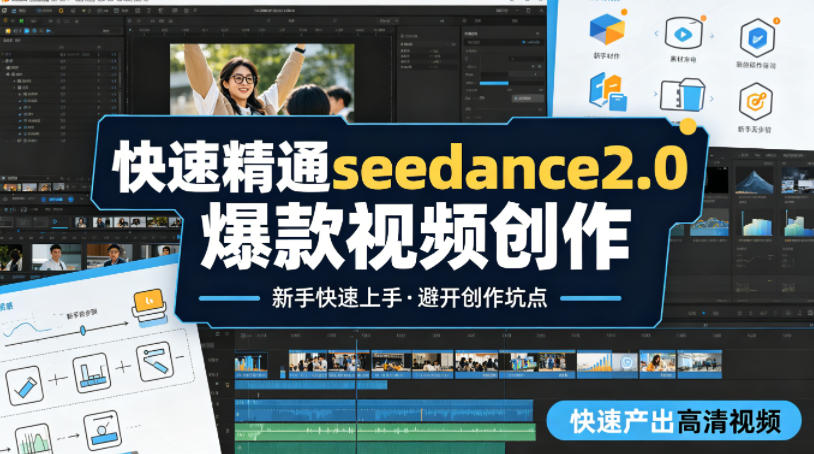 快速精通seedance2.0爆款视频创作，快速产出高清视频，避开大量创作坑点，新手也能快速上手牛品源码-源码下载-源码社区-zblog主题插件-PHP源码-三合一源码-直播源码-短视频源码-APP源码-即时通讯-源码-交友源码牛品源码