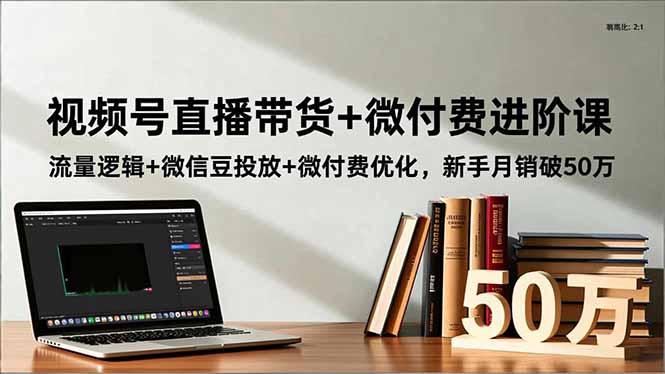 视频号直播带货+微付费进阶课:流量逻辑+微信豆投放+微付费优化,新手月销破50万牛品源码-源码下载-源码社区-zblog主题插件-PHP源码-三合一源码-直播源码-短视频源码-APP源码-即时通讯-源码-交友源码牛品源码