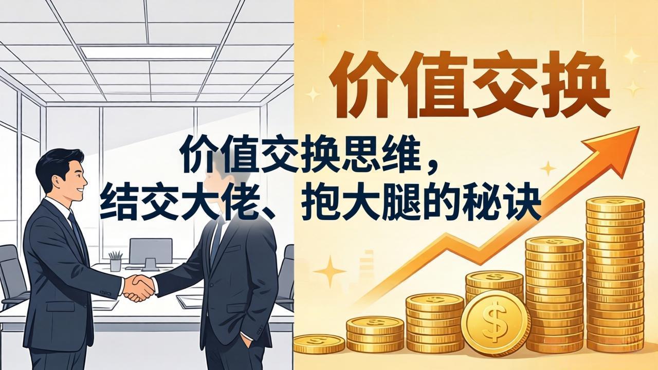 某付费文章：价值交换思维，结交大佬、抱大腿的秘诀牛品源码-源码下载-源码社区-zblog主题插件-PHP源码-三合一源码-直播源码-短视频源码-APP源码-即时通讯-源码-交友源码牛品源码