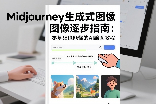 Midjourney生成式图像逐步指南:零基础也能懂的AI绘图教程牛品源码-源码下载-源码社区-zblog主题插件-PHP源码-三合一源码-直播源码-短视频源码-APP源码-即时通讯-源码-交友源码牛品源码