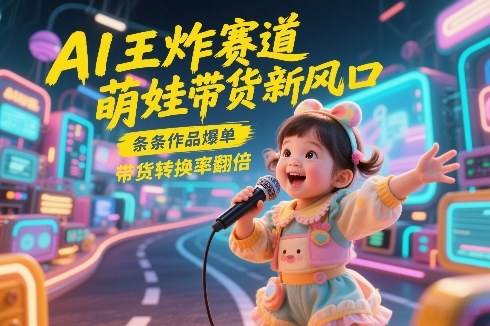 AI王炸赛道，萌娃带货新风口，条条作品爆单，带货转换率翻倍，核心逻辑拆解牛品源码-源码下载-源码社区-zblog主题插件-PHP源码-三合一源码-直播源码-短视频源码-APP源码-即时通讯-源码-交友源码牛品源码