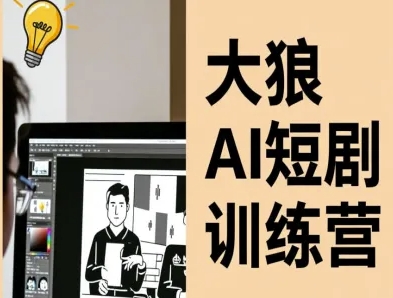 大狼AI短剧训练营-短剧课程(更新中)牛品源码-源码下载-源码社区-zblog主题插件-PHP源码-三合一源码-直播源码-短视频源码-APP源码-即时通讯-源码-交友源码牛品源码