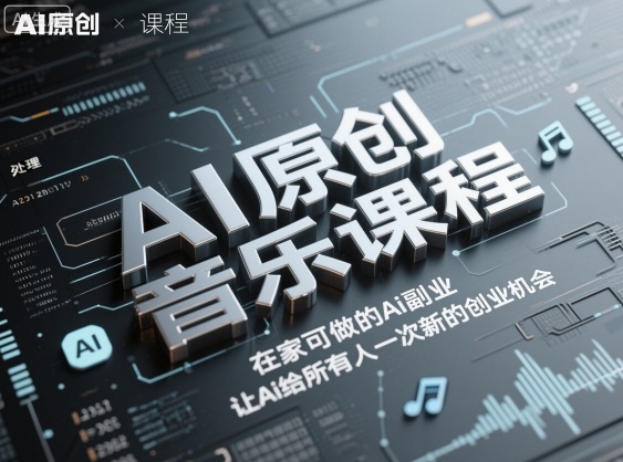 AI原创音乐课程，在家可做的Ai副业，让Ai给所有人一次新的创业机会牛品源码-源码下载-源码社区-zblog主题插件-PHP源码-三合一源码-直播源码-短视频源码-APP源码-即时通讯-源码-交友源码牛品源码