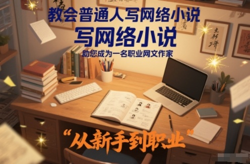 教会普通人写网络小说,助您成为一名职业网文作家牛品源码-源码下载-源码社区-zblog主题插件-PHP源码-三合一源码-直播源码-短视频源码-APP源码-即时通讯-源码-交友源码牛品源码