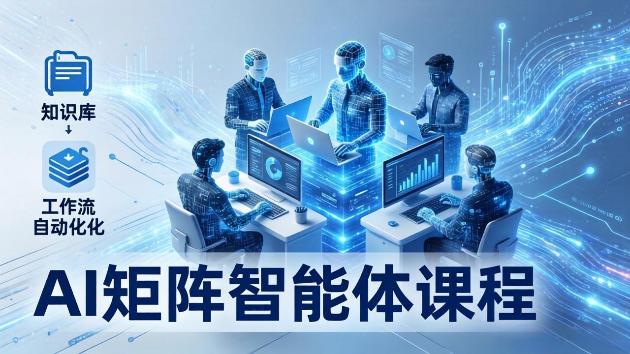 AI矩阵智能体实战:100个数字员工批量生产内容,文本知识库+工作流自动化全搞定牛品源码-源码下载-源码社区-zblog主题插件-PHP源码-三合一源码-直播源码-短视频源码-APP源码-即时通讯-源码-交友源码牛品源码