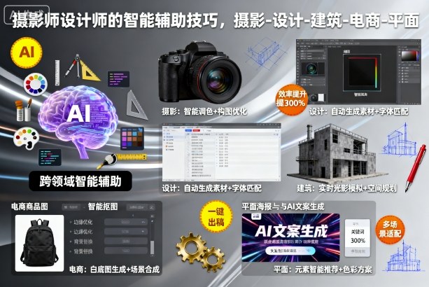 摄影师设计师的智能辅助技巧，摄影-设计-建筑-电商-平面牛品源码-源码下载-源码社区-zblog主题插件-PHP源码-三合一源码-直播源码-短视频源码-APP源码-即时通讯-源码-交友源码牛品源码