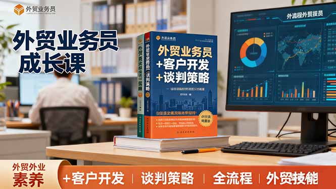 外贸业务员成长课:职业素养+客户开发+谈判策略、掌握全流程外贸技能牛品源码-源码下载-源码社区-zblog主题插件-PHP源码-三合一源码-直播源码-短视频源码-APP源码-即时通讯-源码-交友源码牛品源码