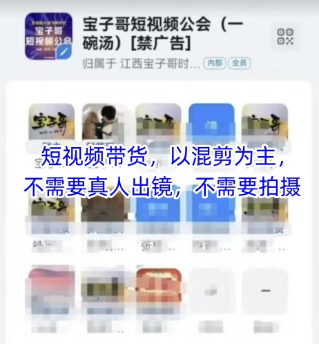 宝子哥头部团队短视频带货,以混剪为主,不需要真人出镜,不需要拍摄【更新12月】牛品源码-源码下载-源码社区-zblog主题插件-PHP源码-三合一源码-直播源码-短视频源码-APP源码-即时通讯-源码-交友源码牛品源码