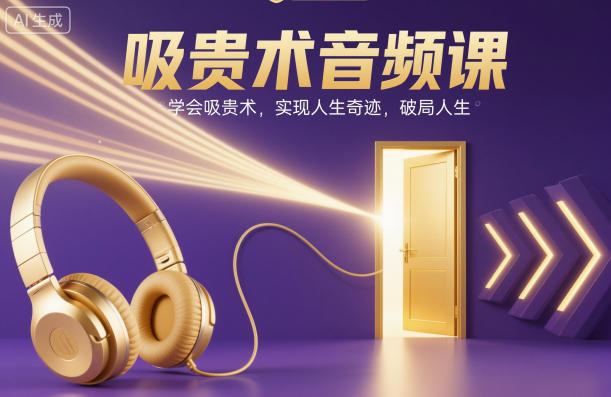 吸贵术音频课,学会吸贵术,实现人生奇迹,破局人生牛品源码-源码下载-源码社区-zblog主题插件-PHP源码-三合一源码-直播源码-短视频源码-APP源码-即时通讯-源码-交友源码牛品源码