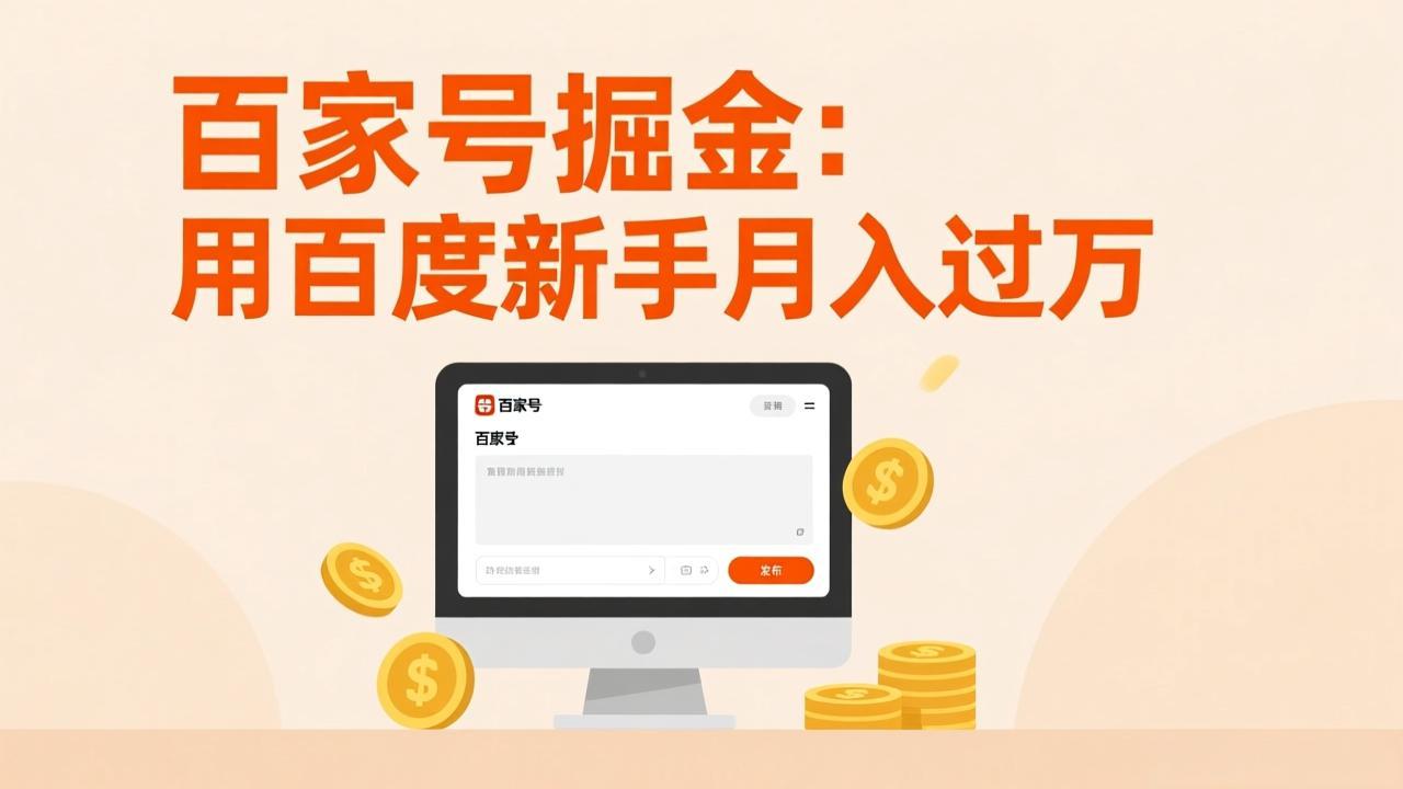 百家号掘金：用百度新手月入过万，日入300，无需引流，全新手机搬砖项目牛品源码-源码下载-源码社区-zblog主题插件-PHP源码-三合一源码-直播源码-短视频源码-APP源码-即时通讯-源码-交友源码牛品源码