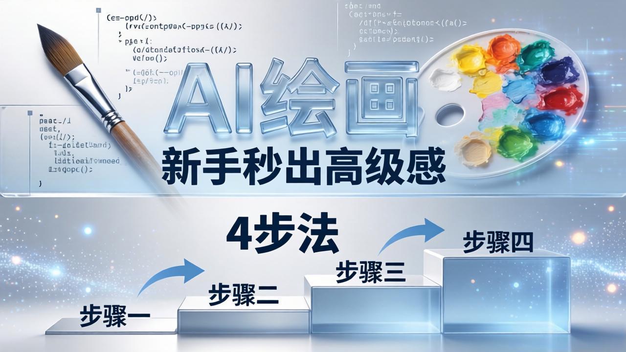 AI绘画入门别再硬磕了!即梦4步法:万能提示词公式+BRTR框架,新手秒出高级感牛品源码-源码下载-源码社区-zblog主题插件-PHP源码-三合一源码-直播源码-短视频源码-APP源码-即时通讯-源码-交友源码牛品源码