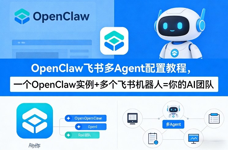 OpenClaw飞书多Agent配置教程(破局星球版),一个OpenClaw实例+多个飞书机器人=你的AI团队牛品源码-源码下载-源码社区-zblog主题插件-PHP源码-三合一源码-直播源码-短视频源码-APP源码-即时通讯-源码-交友源码牛品源码