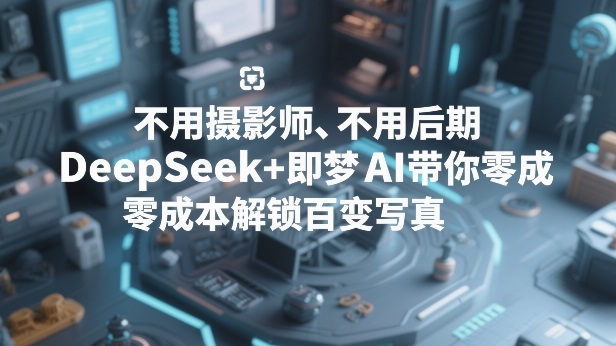 不用摄影师、不用后期，DeepSeek+即梦AI带你零成本解锁百变写真！牛品源码-源码下载-源码社区-zblog主题插件-PHP源码-三合一源码-直播源码-短视频源码-APP源码-即时通讯-源码-交友源码牛品源码