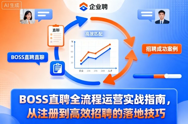 BOSS直聘全流程运营实战指南,从注册到高效招聘的落地技巧牛品源码-源码下载-源码社区-zblog主题插件-PHP源码-三合一源码-直播源码-短视频源码-APP源码-即时通讯-源码-交友源码牛品源码