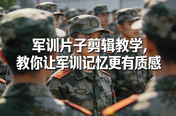 军训片子剪辑教学，教你让军训记忆更有质感牛品源码-源码下载-源码社区-zblog主题插件-PHP源码-三合一源码-直播源码-短视频源码-APP源码-即时通讯-源码-交友源码牛品源码