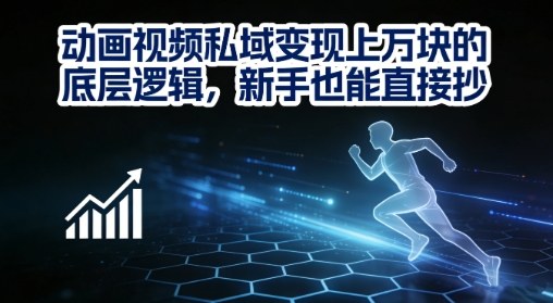 动画视频私域变现上W的底层逻辑,新手也能直接抄牛品源码-源码下载-源码社区-zblog主题插件-PHP源码-三合一源码-直播源码-短视频源码-APP源码-即时通讯-源码-交友源码牛品源码