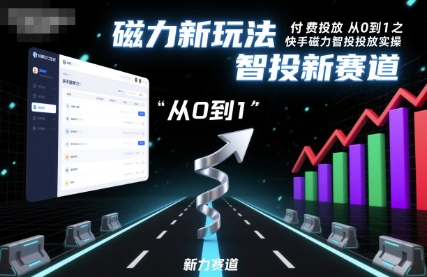 ⁤‍⁤⁢⁤‬⁤‌⁢⁣‍‬⁤⁣‬⁤‬⁣‬⁤‬‍‍⁢‬⁡⁢⁣⁢‍⁤‬‬‌⁣付费投放从0到1之快手磁力智投投放实操，磁力新玩法，智投新赛道牛品源码-源码下载-源码社区-zblog主题插件-PHP源码-三合一源码-直播源码-短视频源码-APP源码-即时通讯-源码-交友源码牛品源码