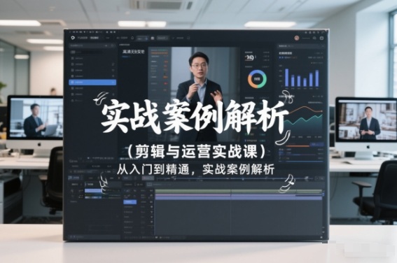 剪辑与运营实战课,从入门到精通,实战案例解析(更新2026)牛品源码-源码下载-源码社区-zblog主题插件-PHP源码-三合一源码-直播源码-短视频源码-APP源码-即时通讯-源码-交友源码牛品源码