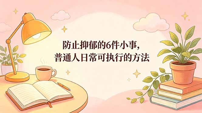 付费文章:防止抑郁的6件小事,普通人日常可执行的方法牛品源码-源码下载-源码社区-zblog主题插件-PHP源码-三合一源码-直播源码-短视频源码-APP源码-即时通讯-源码-交友源码牛品源码