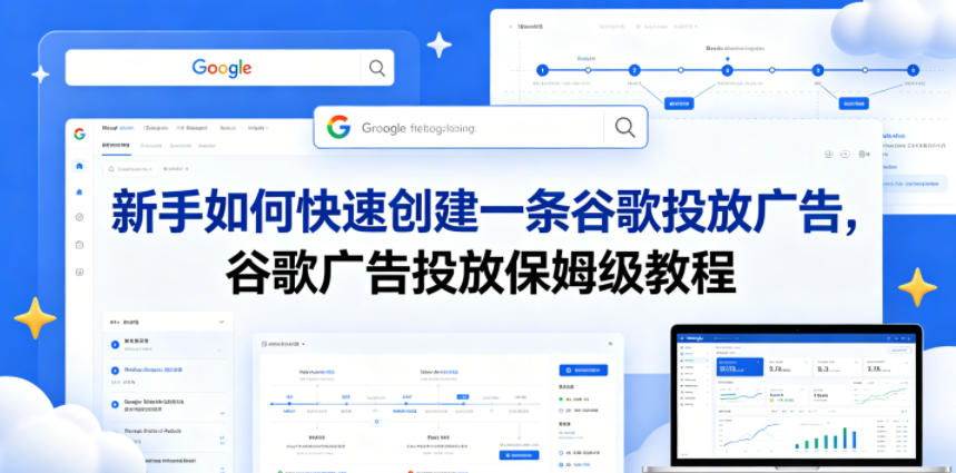 新手如何快速创建一条谷歌投放广告，谷歌广告投放保姆级教程牛品源码-源码下载-源码社区-zblog主题插件-PHP源码-三合一源码-直播源码-短视频源码-APP源码-即时通讯-源码-交友源码牛品源码